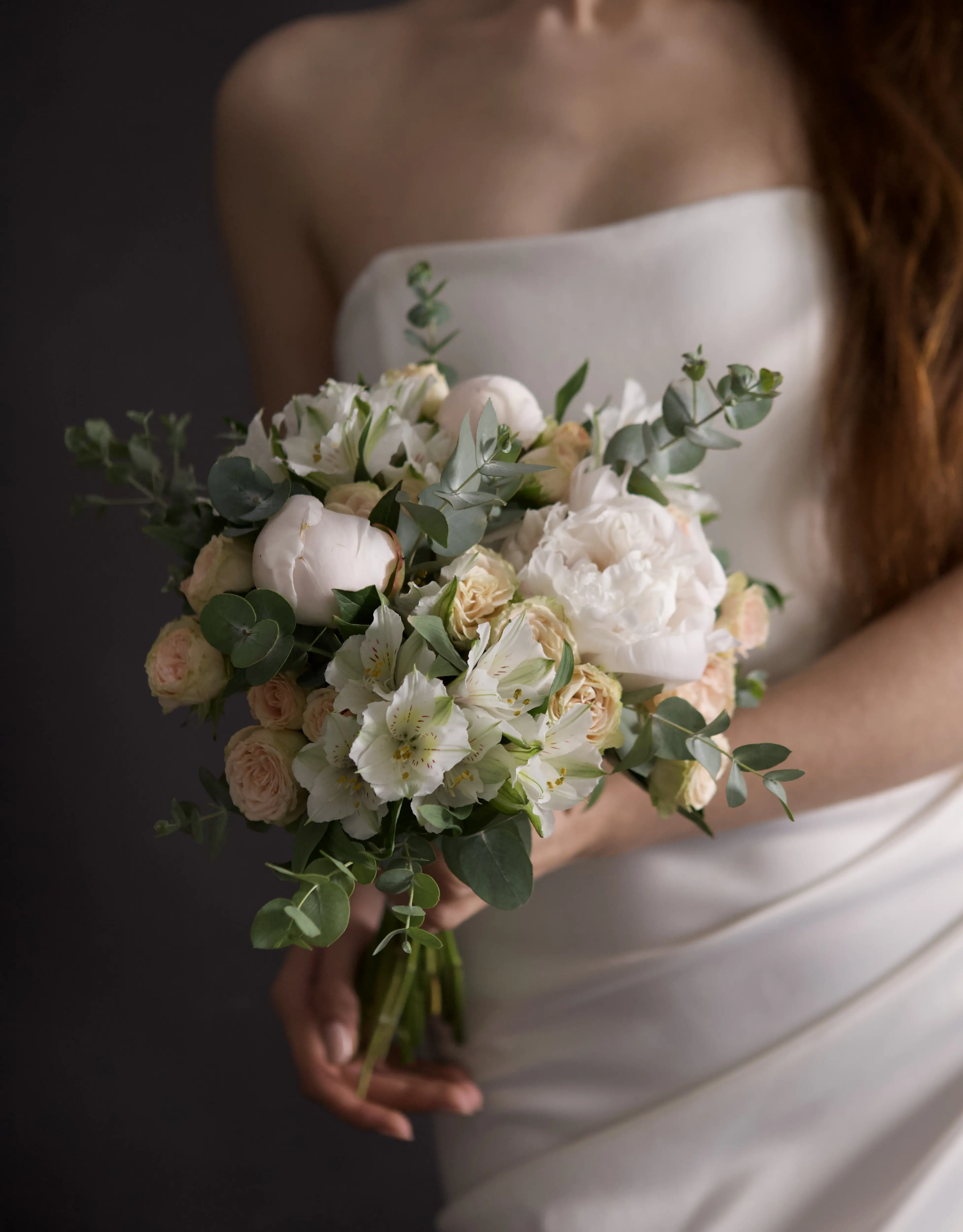 Свадебный букет «Нежное соцветие»